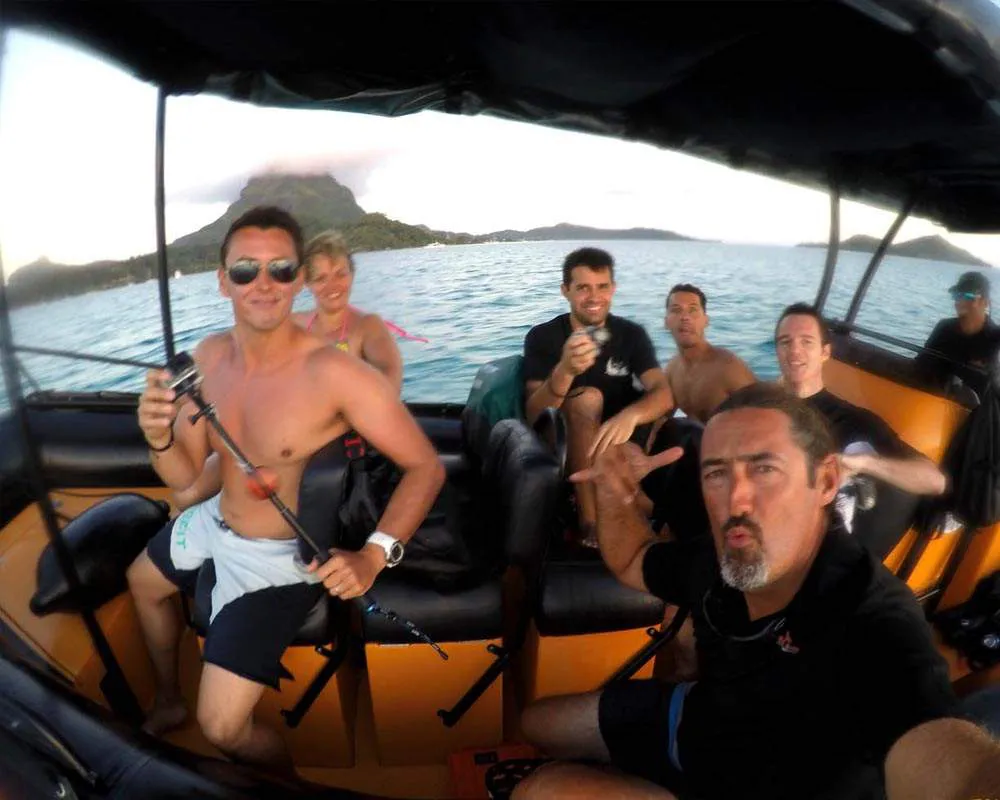 Tour en bateau à Bora Bora