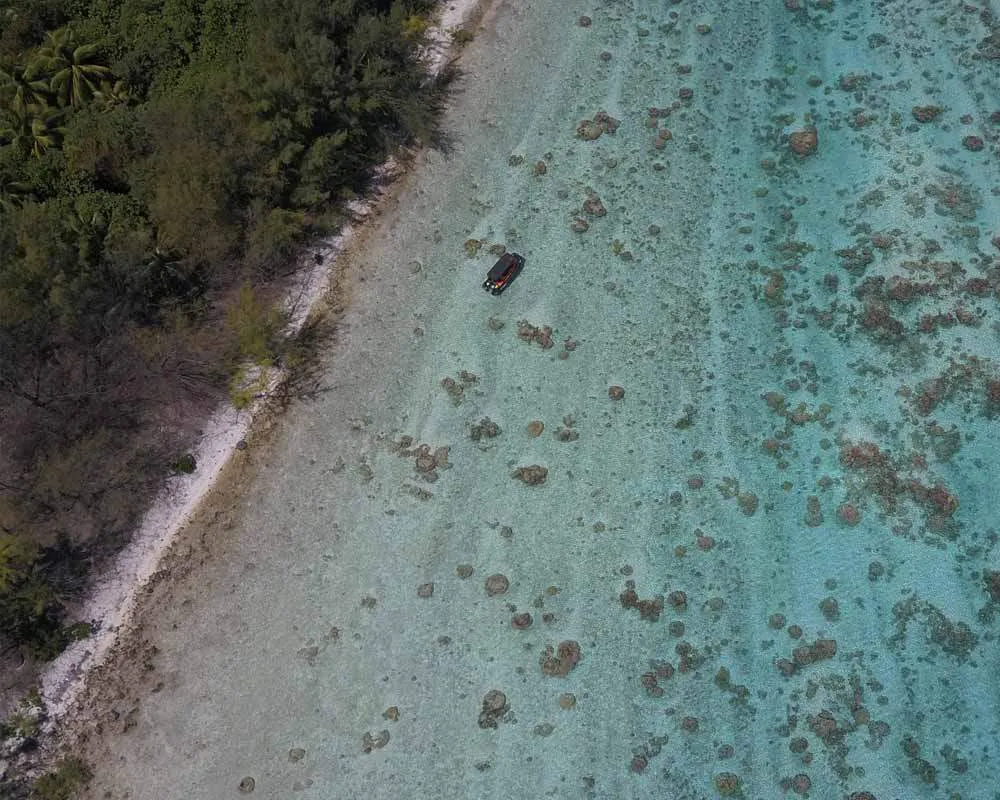 Bora Bora plongée snorkeling site Motu Tane