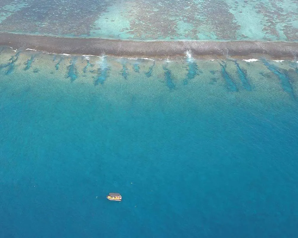 Plongée snorkeling Bora Bora site Tapu