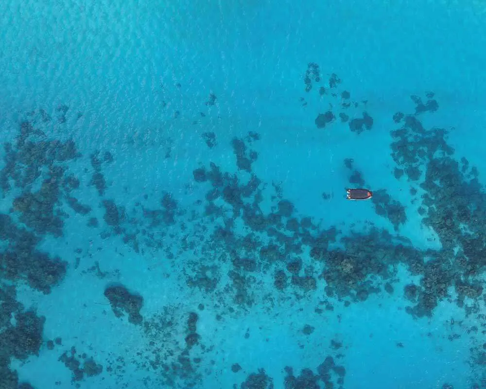 Snorkeling plongée Bora Bora site Toopua Iti